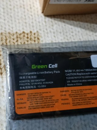 Batteria Green Cell LE169 per Notebook
