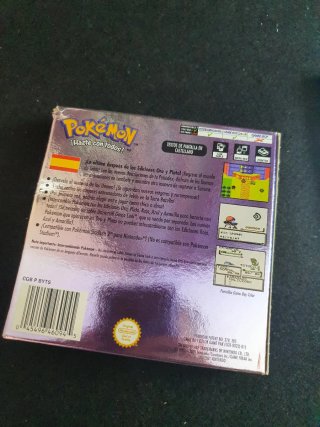Pokémon Cristal Edición Game Boy Color