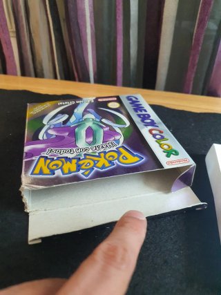 Pokémon Cristal Edición Game Boy Color