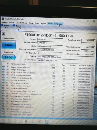 Disco Duro Externo Seagate 500GB