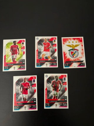 Conjunto di figurine di calcio SL Benfica