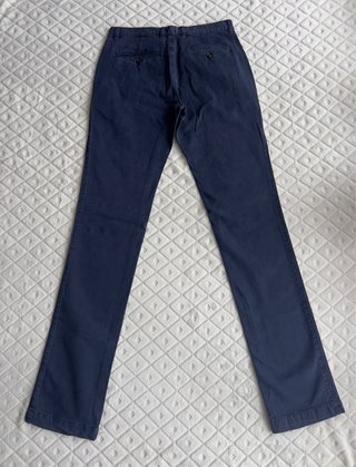 Pantalón Chino Carolina Herrera Azul Marino