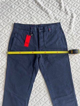 Pantalón Chino Carolina Herrera Azul Marino