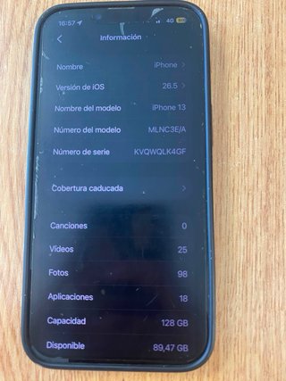 iPhone Azul Marino
