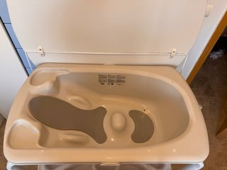 Bañera Jane Flip con cambiador