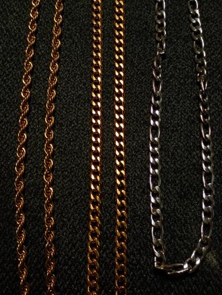 OFERTA 2X1:2 CADENAS Oro 3micras y 1 GRATIS Plata.