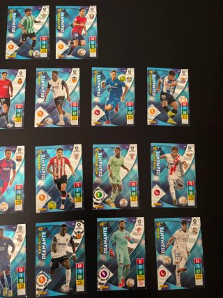 Lotto di figurine Diamante La Liga Panini