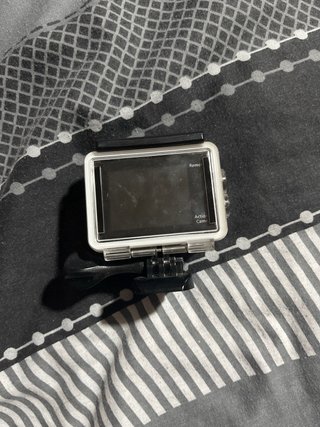 Cámara Go pro azul nueva com todo incluido
