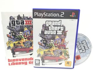 grand theft auto trilogy gta 3 + gta vc + sa ps2