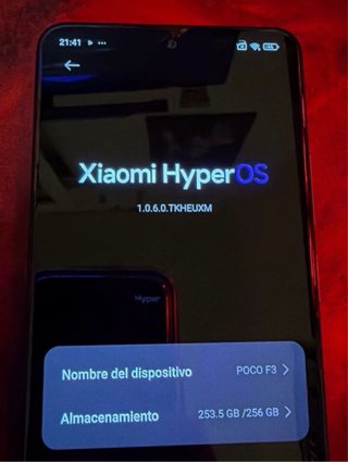 Poco F3 5G Azul