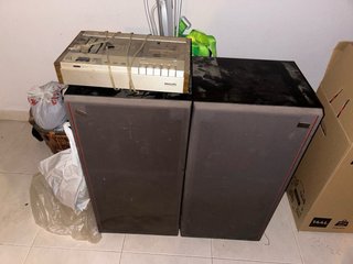 Lote Marklin y Philips y radio cassete antiguo