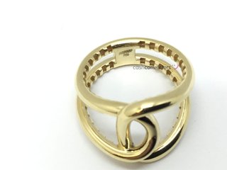 anillo oro 18k con piedra t. 20 (19,1 mm)
