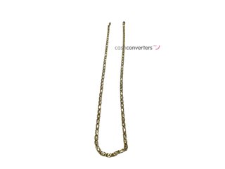 cadena oro 18k 25cm