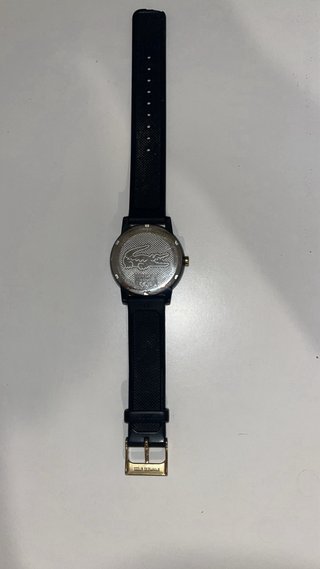 Reloj Lacoste Negro y Dorado