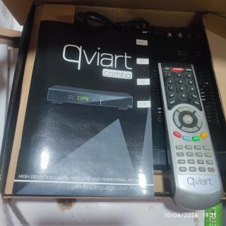 Qviart Combo Receptor Satélite y TDT HD