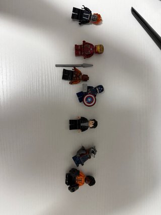 Lote Minifiguras lego Star Wars y Marvel