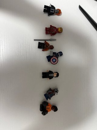 Lote Minifiguras lego Star Wars y Marvel