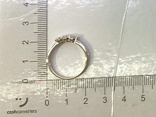 anillo oro 18k con piedra con diamante de laboratorio t. 14 (17,2 mm)