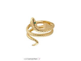 anillo oro 18k con piedra con circonita