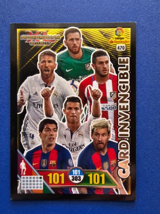 Lote 4 cromos Adrenalyn XL Balón de Oro 2016-17