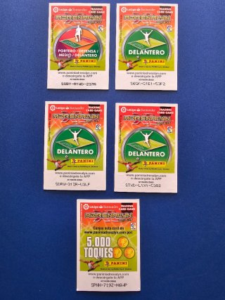 Lote 4 cromos Adrenalyn XL Balón de Oro 2016-17
