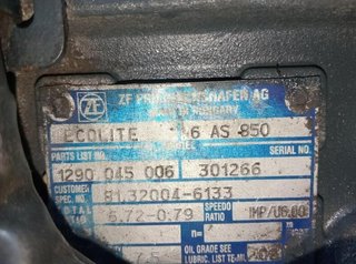 Caja de cambios man 6as850 9.163 106371
