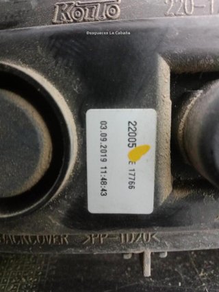 Piloto trasero izquierdo nissan 22450067 nv250 dci