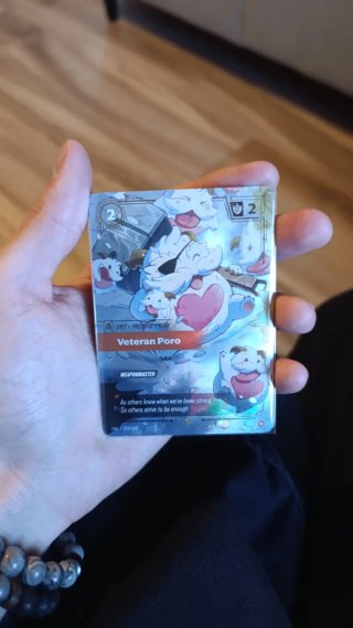 Carta Coleccionable Veteran Poro