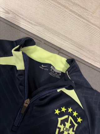 Chaqueta Nike Brasil Strike Drill Azul/Verde