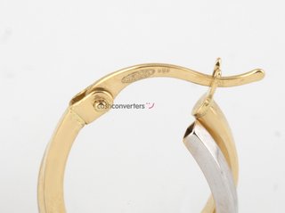 argollas oro 18k