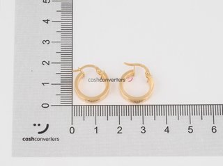 argollas oro 18k