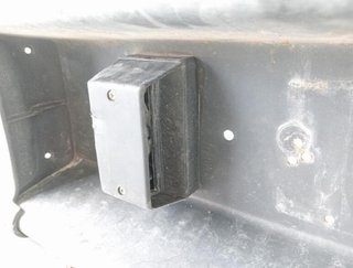 Paragolpes trasero iveco daily caja abierta 110558