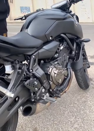 Tubo de escape Akrapovic Yamaha MT-07
