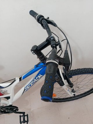 Bicicleta Decathlon Montaña 26" doble suspensión