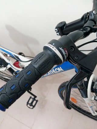 Bicicleta Decathlon Montaña 26" doble suspensión