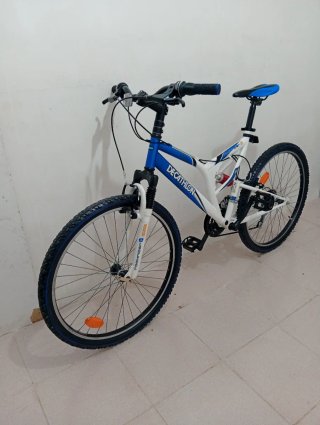 Bicicleta Decathlon Montaña 26" doble suspensión