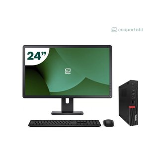 Pack Lenovo M920s SFF i5 8500 16GB SSD 256GB + LCD 24" + Tecl y Ratón Inalámbrico + WiFi