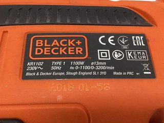taladro electrico black and decker kr1102k