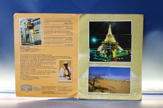 La sfida del deserto. Parigi Dakar. Album di figurine incompleto. Aston, 1988.