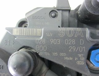 Volkswagen 1404104 alternador 028903028d golf 1.6