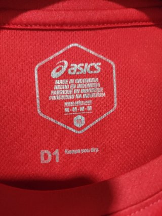 Camiseta ASICS Katakana Roja