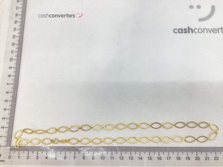 cadena oro 18k 21cm