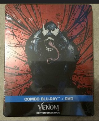 Venom Blu-ray Steelbook Combo Blu-ray + DVD