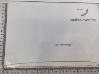 cadena oro 18k 25cm
