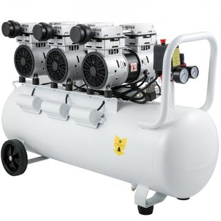 Compresor de Aire 22 Galones Ultra Silencioso Compresor de Aire Sin Aceite Tanque de 80L Compresor de Aire Silencioso 2.2KW Compresor Sin Aceite Bajo Ruido con Válvula de Solenoide Segura