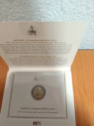 Vaticano 2025 Moneda Conmemorativa Jubileo