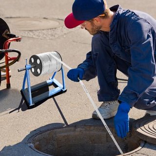 Cinta de Tirar de Poliéster, 5/8" x 318' Cinta Plana Mule, Capacidad de Tensión de 2200 lbf, Cinta de Tirar de Cable Impresa para Embalaje, Jardinería, Eléctrico Comercial, Trabajo de Conductos, B...