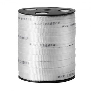 Cinta de Tirar de Poliéster, 5/8" x 318' Cinta Plana Mule, Capacidad de Tensión de 2200 lbf, Cinta de Tirar de Cable Impresa para Embalaje, Jardinería, Eléctrico Comercial, Trabajo de Conductos, B...