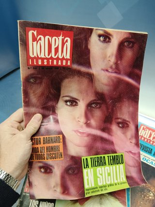 7 números REVISTA GACETA ILUSTRADA años 1967-1968