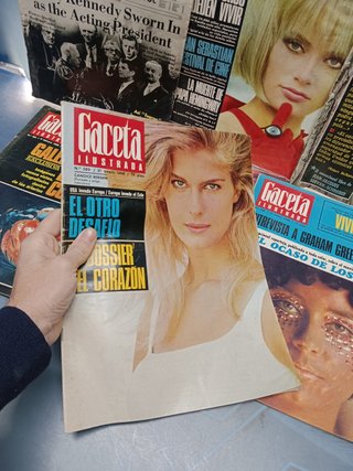 7 números REVISTA GACETA ILUSTRADA años 1967-1968